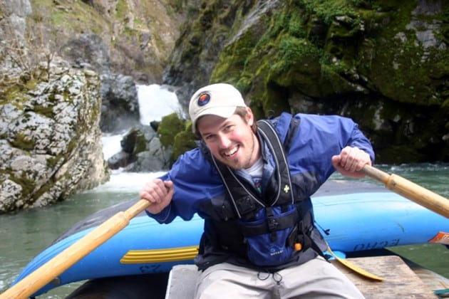 Zach Collier on the Rogue River Zach Collier on the Rogue River