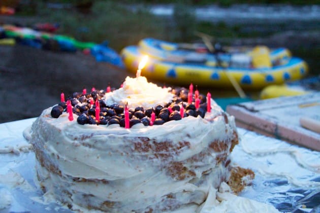 Our special Dutch Oven double layer cake Our special Dutch Oven double layer cake