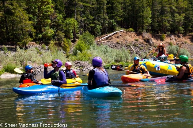 Join an instructional kayak expedition on the famous Rogue River