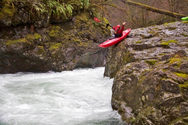 J.R.'s Seal Launch at Bowey Falls