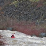 J.R. Chasing a Boat Downstream